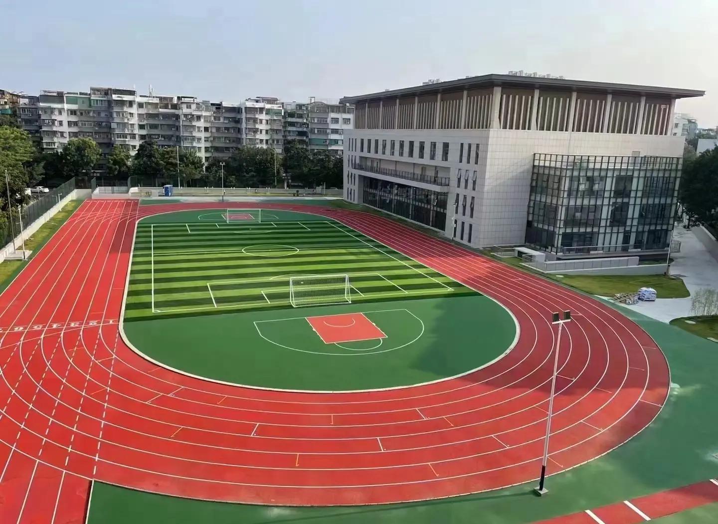 海口市硅PU塑胶篮球场 - 价格